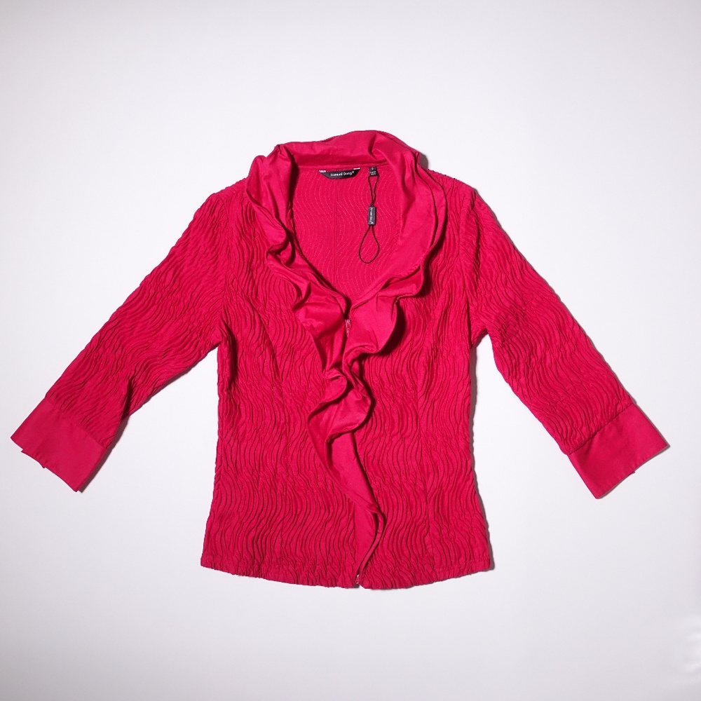 Womens ruffled Samuel Dong Blouse